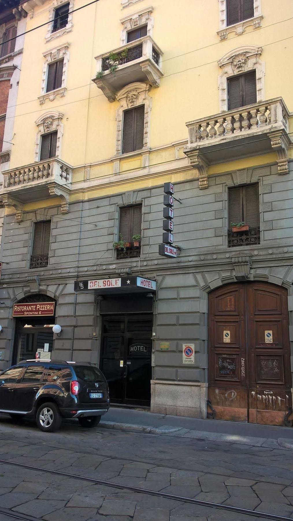 מילאנו Hotel Del Sole מראה חיצוני תמונה