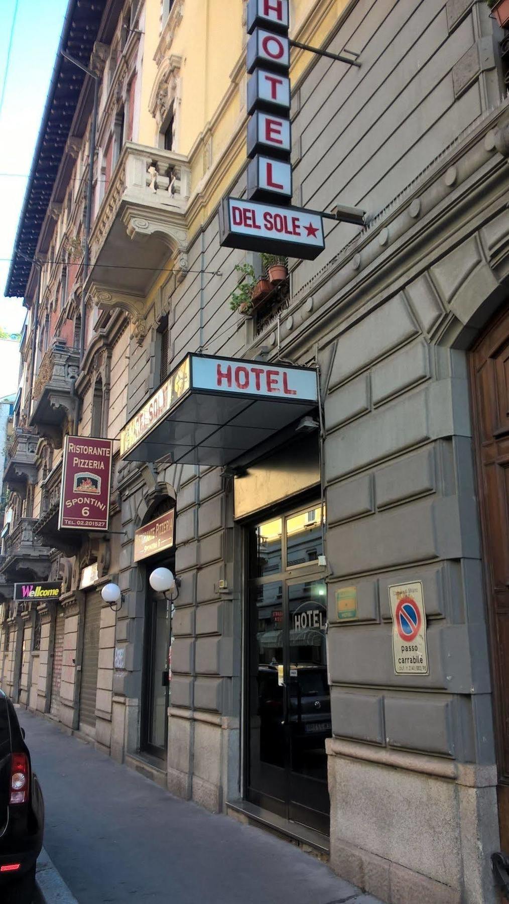 מילאנו Hotel Del Sole מראה חיצוני תמונה